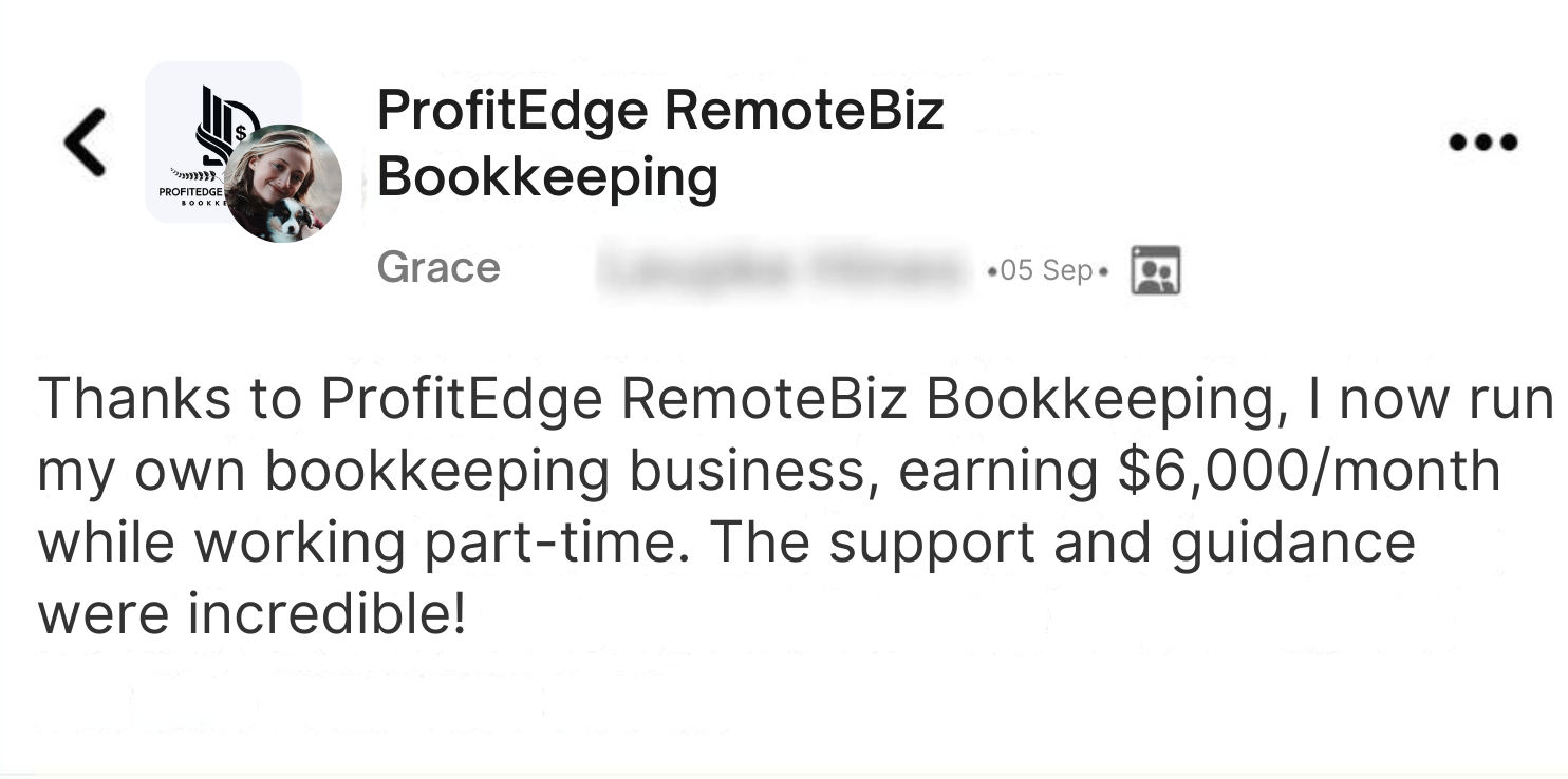 Testimonial from Michelle