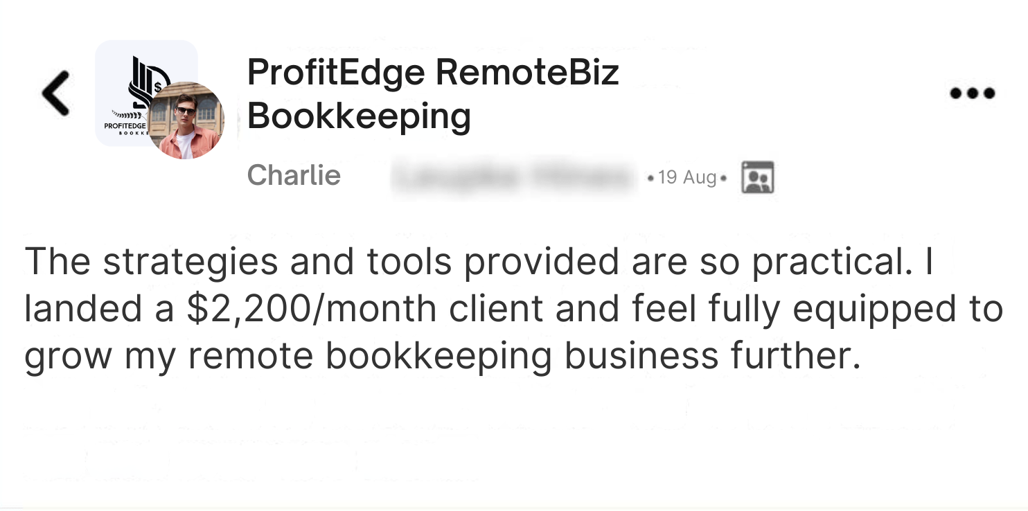 Testimonial from Michelle