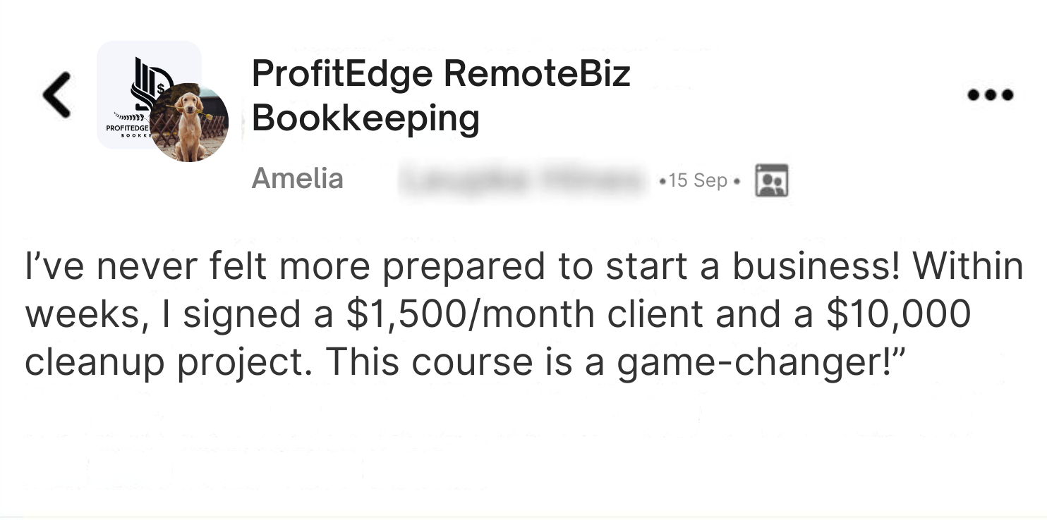 Testimonial from John